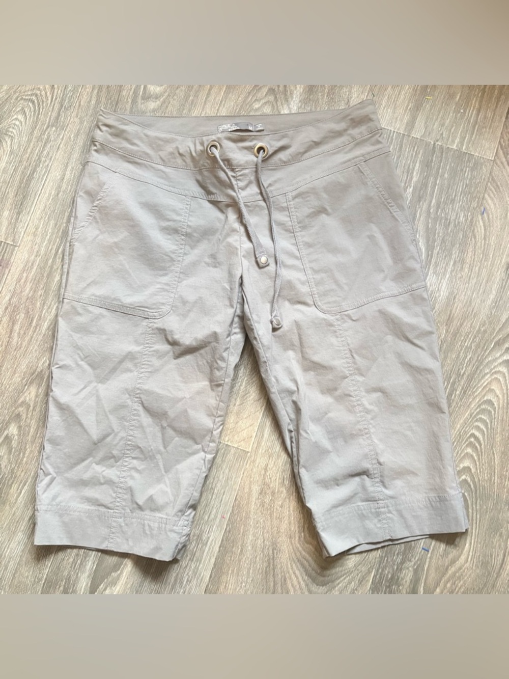 Prana Bliss knicker grey medium hiking shorts